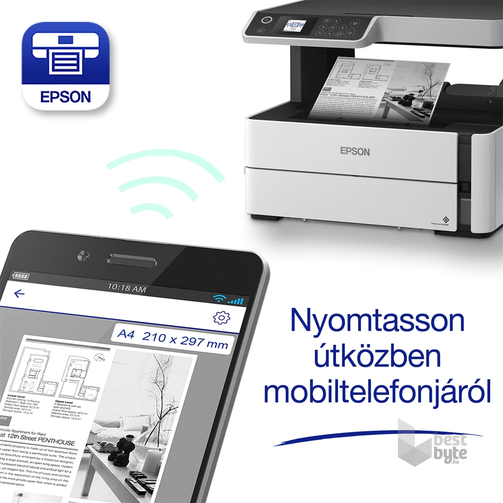 Epson EcoTank M2170 mono tintasugaras multifunkciós nyomtató