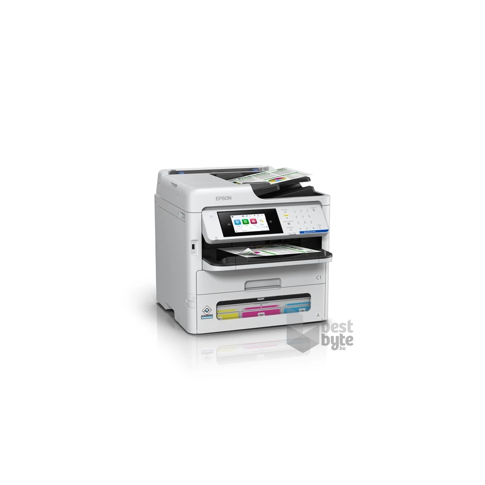 Epson WorkForce Pro EM-C800RDWF (A4, 34 lap/perc, duplex, ADF, USB/LAN/Wifi) színes tintasugaras multifunkciós nyomtató
