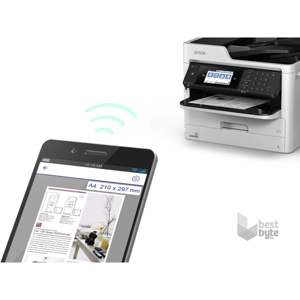 Epson WorkForce Pro WF-M5799DWF RIPS mono tintasugaras multifunkciós nyomtató