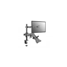 Equip 650119 13"-32" dual dönthető, forgatható fekete Monitor/Laptop konzol