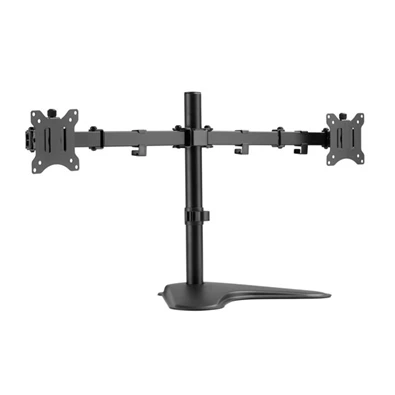 Equip 650123 17"-32" forgatható, dönthető fekete asztali monitor konzol