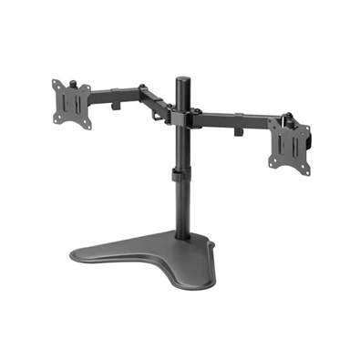 Equip 650123 17"-32" forgatható, dönthető fekete asztali monitor konzol