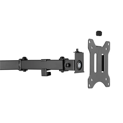 Equip 650123 17"-32" forgatható, dönthető fekete asztali monitor konzol