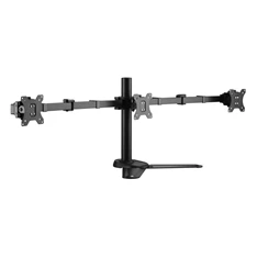 Equip 650125 17"-27"  forgatható, dönthető fekete asztali monitor konzol