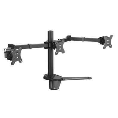 Equip 650125 17"-27"  forgatható, dönthető fekete asztali monitor konzol