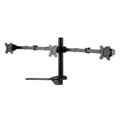 Equip 650125 17"-27"  forgatható, dönthető fekete asztali monitor konzol