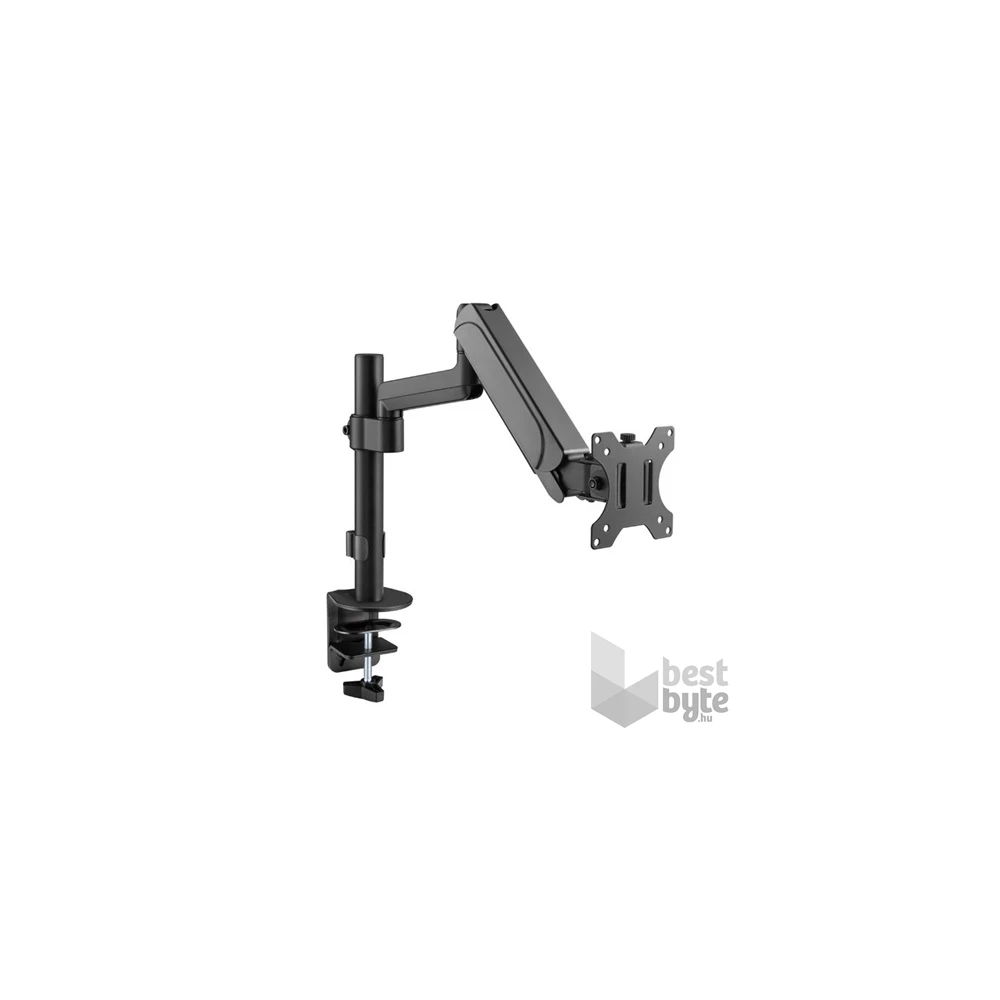 Equip 650132 13"-32" forgatható, dönthető fekete asztali monitor konzol