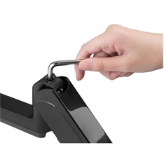 Equip 650132 13"-32" forgatható, dönthető fekete asztali monitor konzol