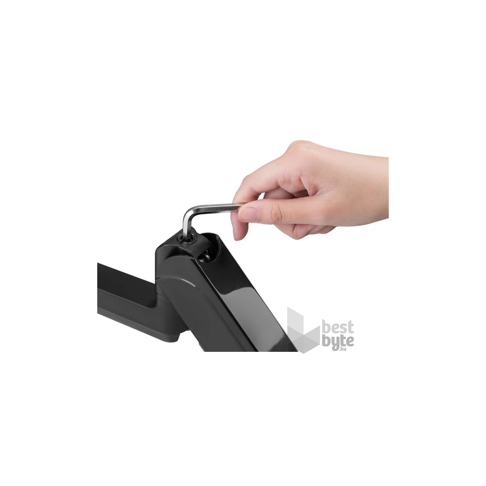 Equip 650132 13"-32" forgatható, dönthető fekete asztali monitor konzol