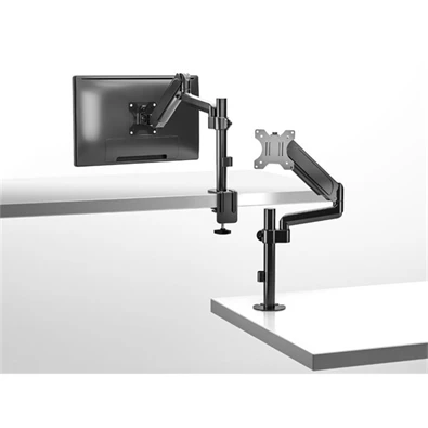 Equip 650132 13"-32" forgatható, dönthető fekete asztali monitor konzol