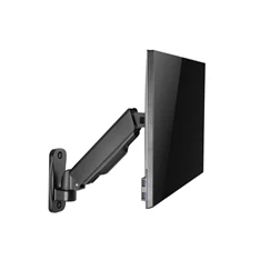 Equip 650136 17"-32",1 monitor, dönthető, forgatható, állítható magasság, Max.: 9kg, fekete fali monitor tartó konzol