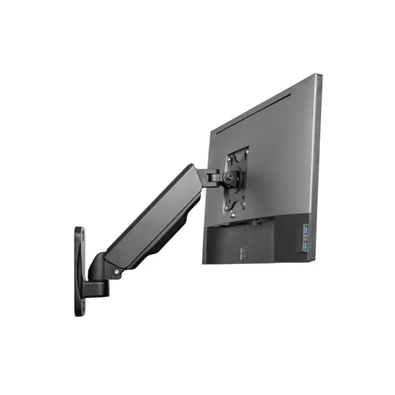 Equip 650136 17"-32",1 monitor, dönthető, forgatható, állítható magasság, Max.: 9kg, fekete fali monitor tartó konzol