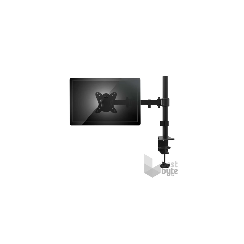 Equip 650151 13"-32" forgatható, dönthető fekete asztali monitor konzol