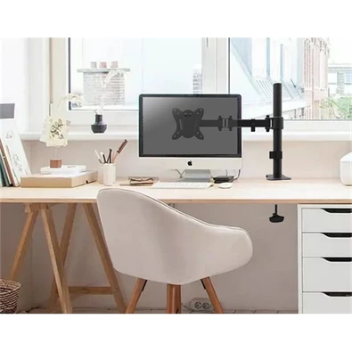 Equip 650151 13"-32" forgatható, dönthető fekete asztali monitor konzol