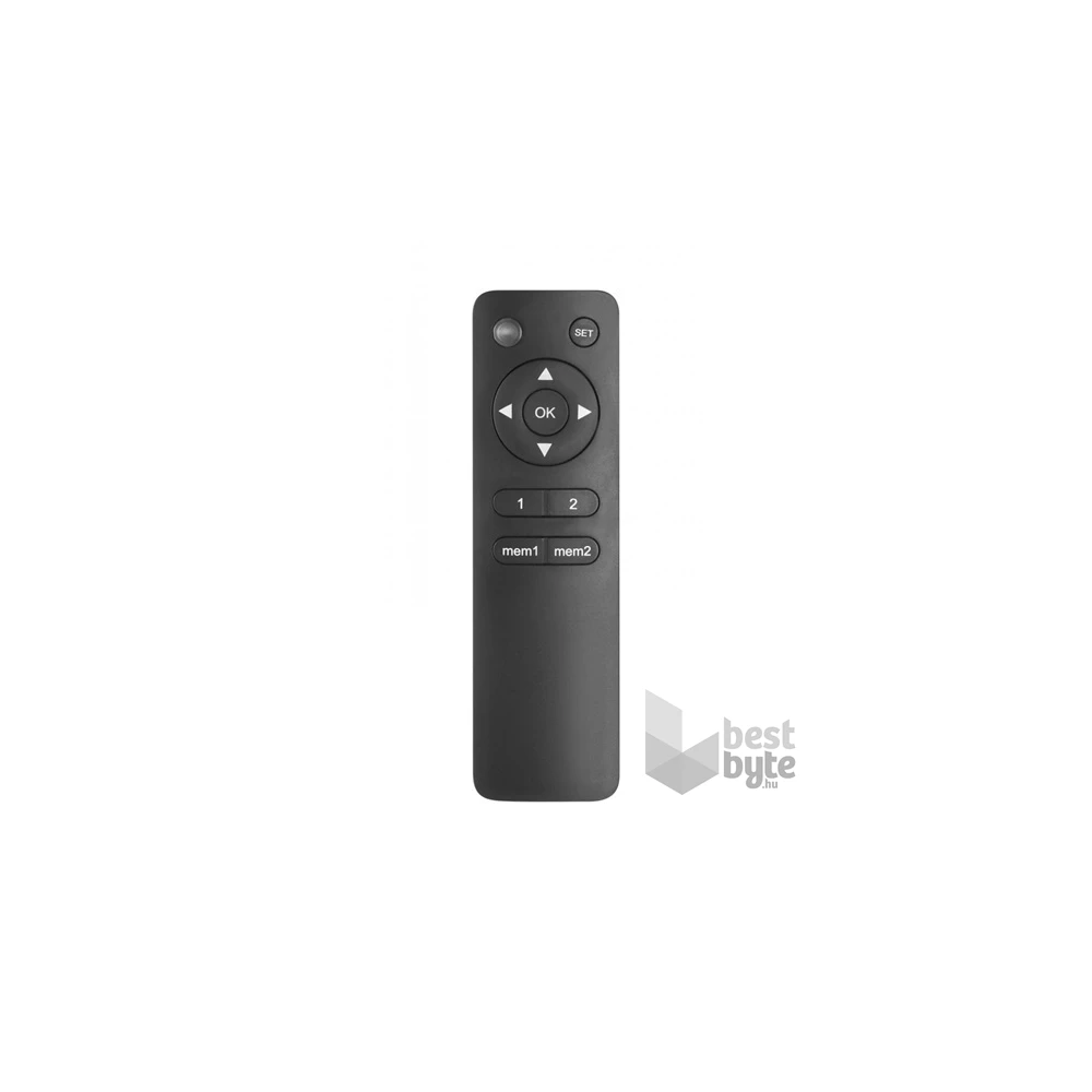 Equip 650321 32"-70" motoros, dönthető fekete mennyezeti TV konzol