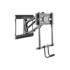 Equip 650326 43"-70" dönthető,forgatható,állítható magasság fekete fali TV konzol