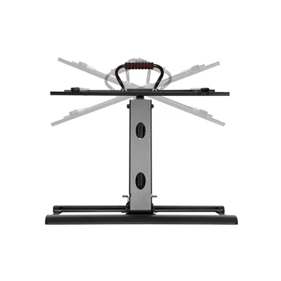 Equip 650326 43"-70" dönthető,forgatható,állítható magasság fekete fali TV konzol
