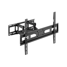 Equip 650337 37"-80", Max.: 40kg, dönthető, forgatható, fekete fali TV konzol