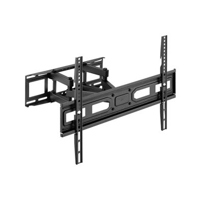 Equip 650337 37"-80", Max.: 40kg, dönthető, forgatható, fekete fali TV konzol