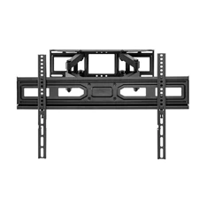 Equip 650337 37"-80", Max.: 40kg, dönthető, forgatható, fekete fali TV konzol
