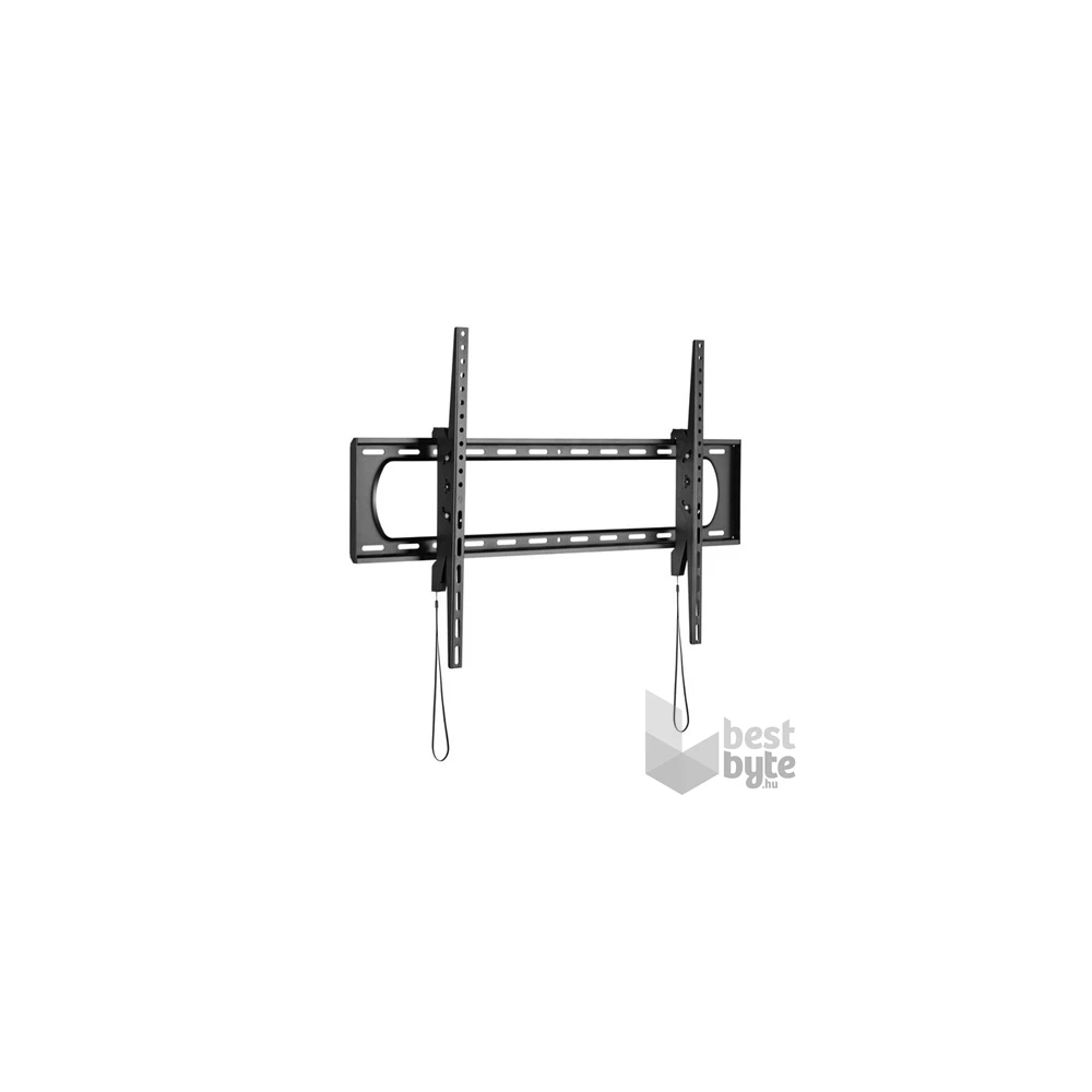 Equip 650339 60"-120", Max.: 120kg, dönthető, fekete fali TV konzol