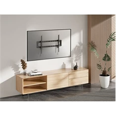 Equip 650339 60"-120", Max.: 120kg, dönthető, fekete fali TV konzol