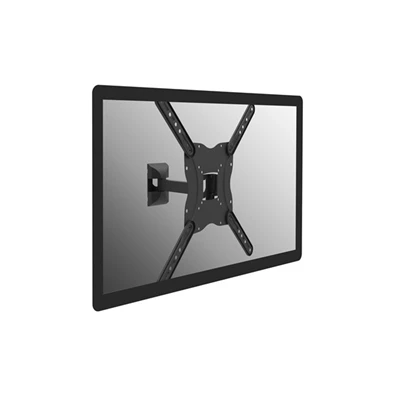 Equip 650406 23"-55"dönthető, forgatható, kihúzható fekete fali TV konzol