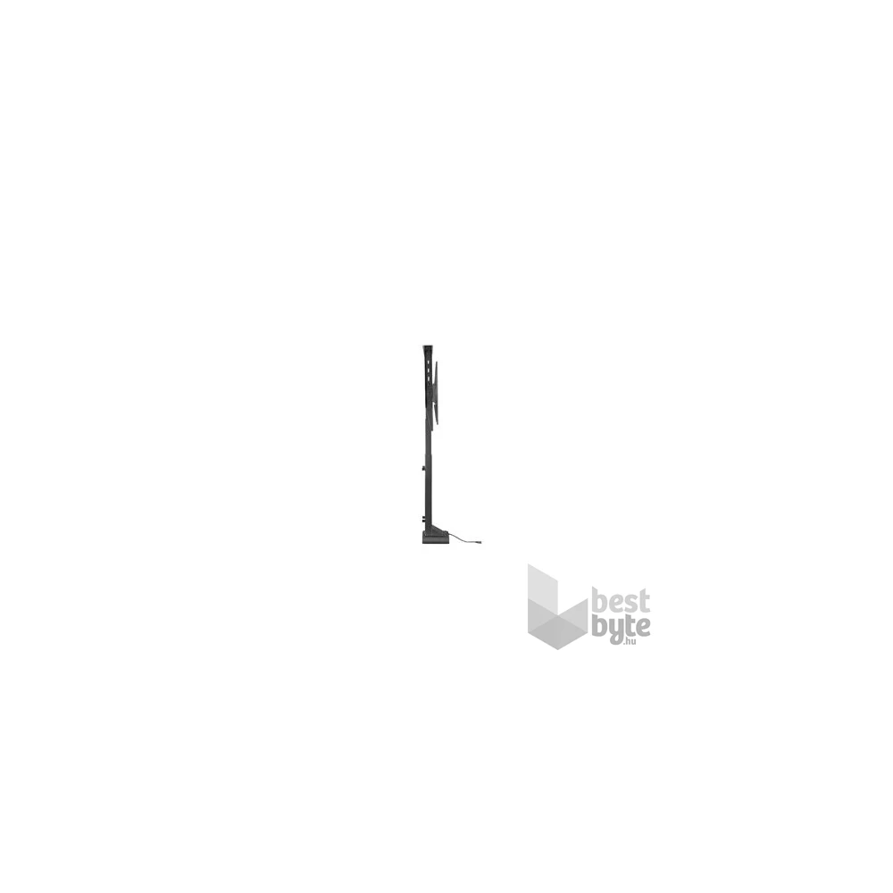 Equip 650606 37"-65" álló, beépíthető, motoros fekete TV/monitor állvány