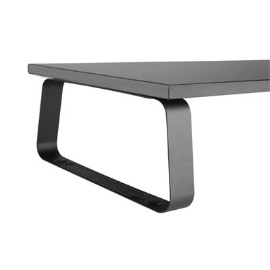 Equip 650880 csúszásmentes, Max.: 20kg, acél, fekete asztali monitor tartó