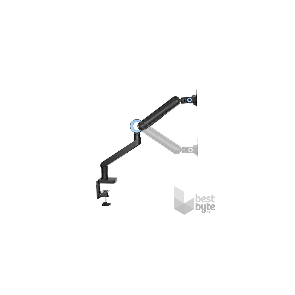 Equip Monitor Asztali konzol - 650184 (17"-35", 1 monitor, dönthető, forgatható, Max.: 10,5kg, fekete)