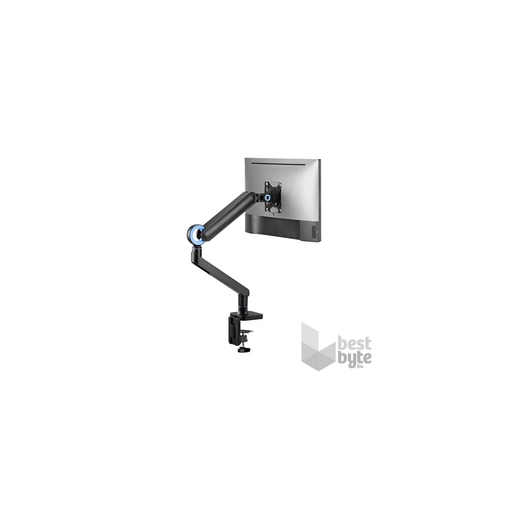 Equip Monitor Asztali konzol - 650184 (17"-35", 1 monitor, dönthető, forgatható, Max.: 10,5kg, fekete)