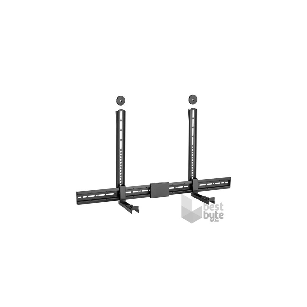 Equip Soundbar fali konzol - 650895 (Támogatott szélesség: 86-155mm, rezgés csökkentés, fekete)