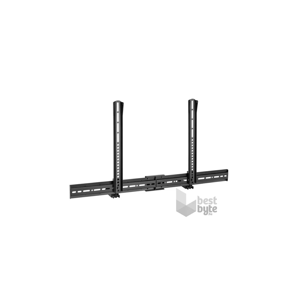 Equip Soundbar fali konzol - 650895 (Támogatott szélesség: 86-155mm, rezgés csökkentés, fekete)