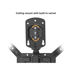 Equip TV Mennyezeti konzol - 650375 (23"-55", dönthető, Max.: 20kg, fekete)