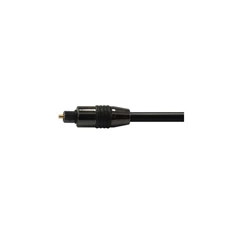 Equip kábel - 147921 (Toslink(optikai), SPDIF, apa/apa, aranyozott csatlakozó, fekete, 1,8m)