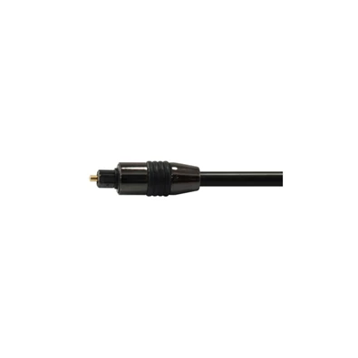 Equip kábel - 147921 (Toslink(optikai), SPDIF, apa/apa, aranyozott csatlakozó, fekete, 1,8m)