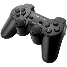 Esperanza EGG107K Trooper PS3/PC USB fekete kontroller
