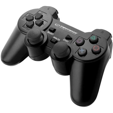 Esperanza EGG107K Trooper PS3/PC USB fekete kontroller
