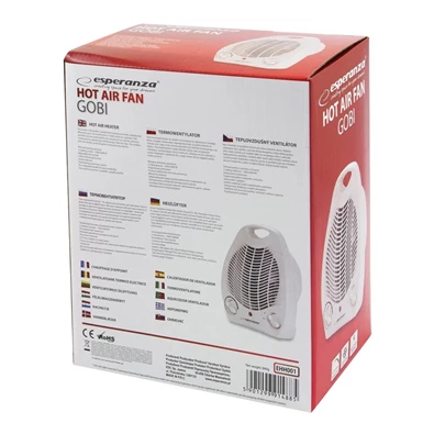Esperanza EHH001 Gobi 1000/2000 W fehér hősugárzó