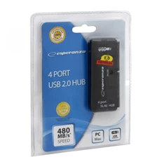 Esperanza EA112 USB 2.0 4-portos HUB