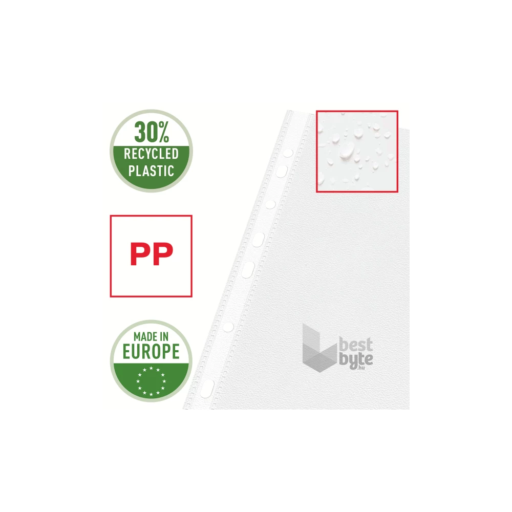 Esselte A4  Maxi 100 mikron 25db lefűzhető genotherm