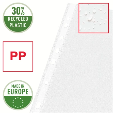Esselte A4  Maxi 100 mikron 25db lefűzhető genotherm