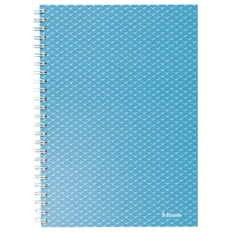 Esselte ColourBreeze A5 kockás kék spirálfüzet