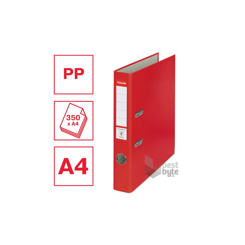 Esselte Economy A4 5cm piros iratrendező