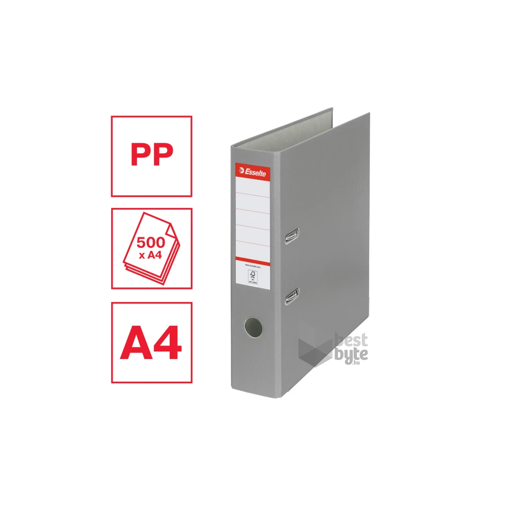 Esselte Economy A4 7,5cm szürke iratrendező