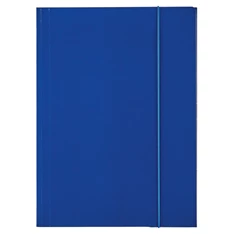 Esselte Economy A4 sötétkék karton gumis mappa