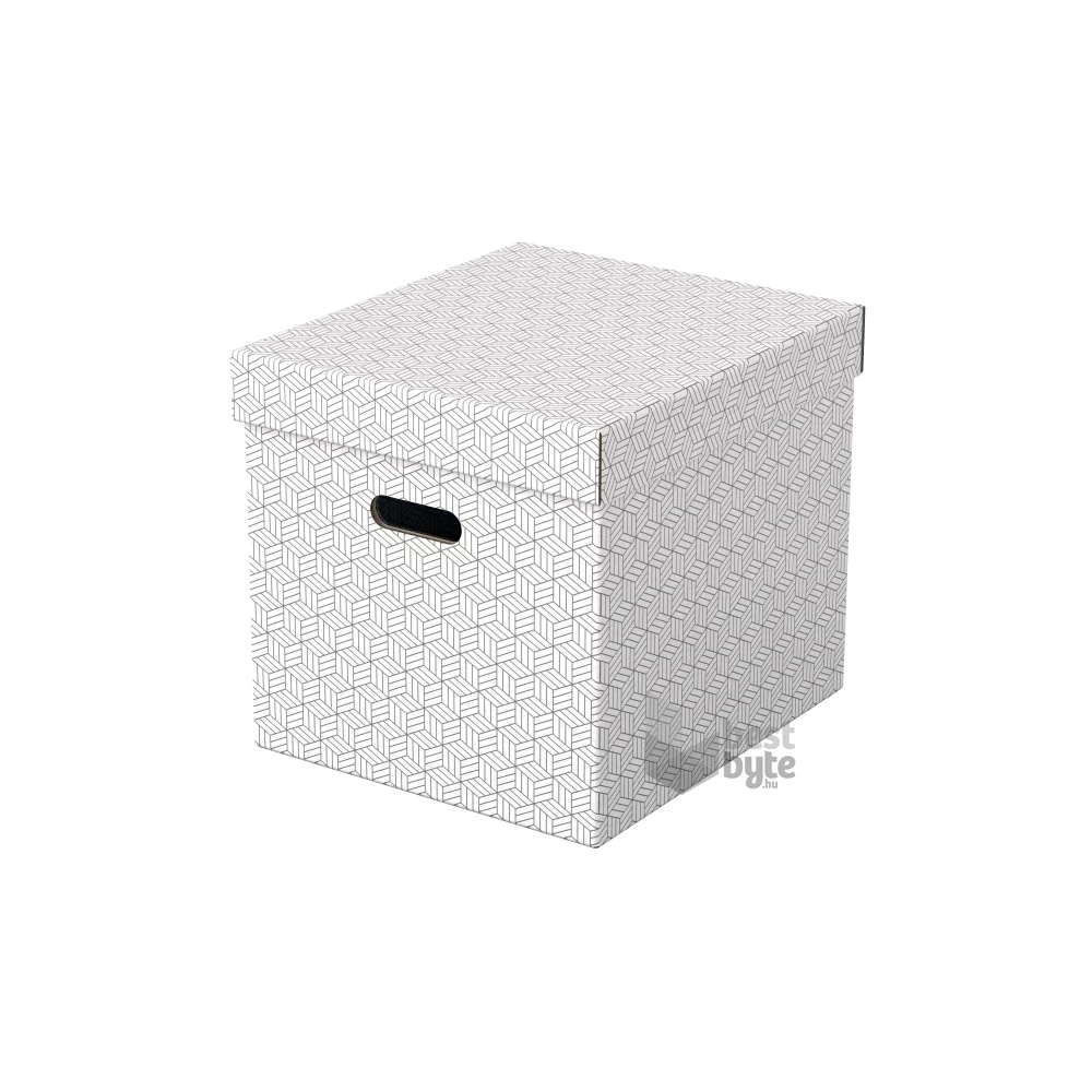 Esselte Home kocka alakú 3db/csomag fehér tárolódoboz