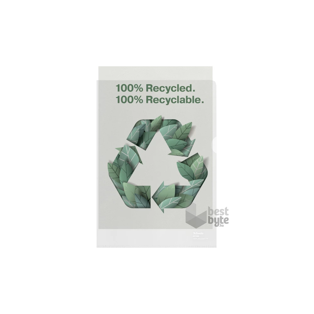 Esselte Recycled A4 narancsos 100mikronos 100db genotherm