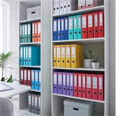 Esselte Standard A4 5cm bordó iratrendező