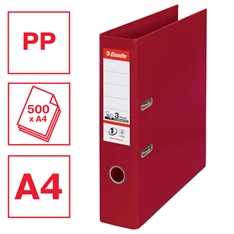 Esselte Standard A4 7,5cm bordó iratrendező